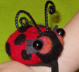 Lady Bird Wrist Pin Cushion